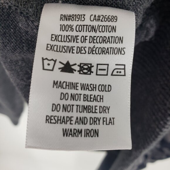 Robert Graham Mooers Camo Pullover Sweatshirt L Mens Crew Neck Cotton Gray Black - Picture 12 of 12